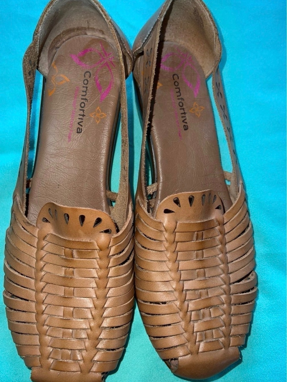 COMFORTIVA Women's •Fairfax• Slip-on Hurache Wedge